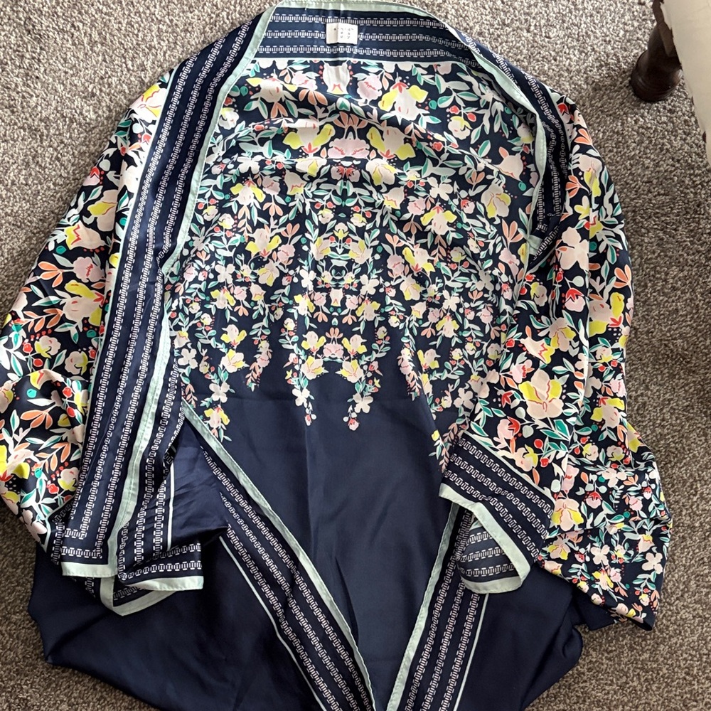 Floral Patterned Women's Blazer